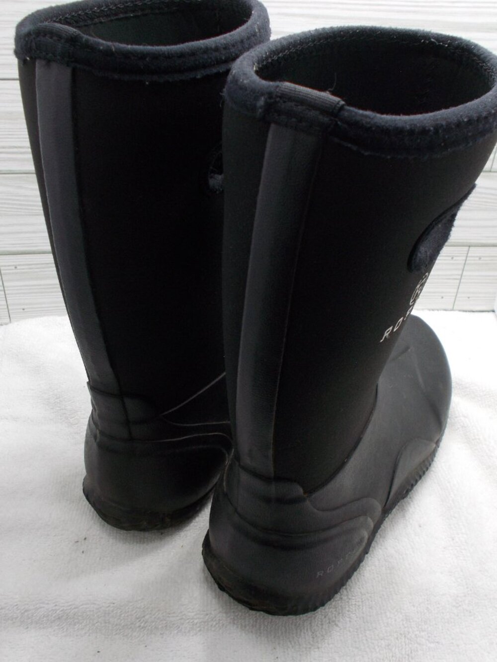 Roper Big Kids Neoprene Boots Size 7 - Picture 4 of 5